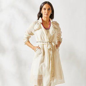 Ivory Boho Jacket Dress